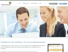 Tablet Screenshot of direktpension.fondmarknaden.se